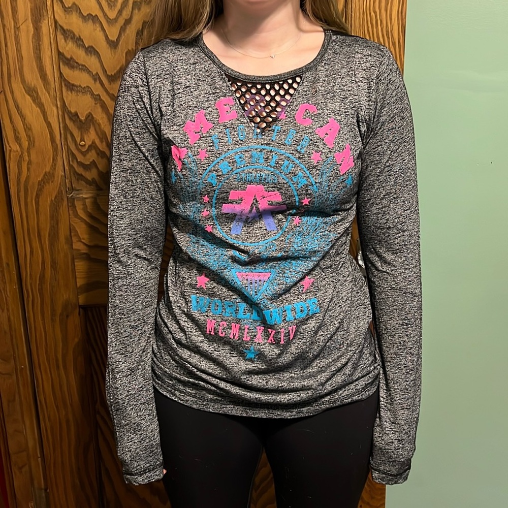 American Fighter long sleeve.